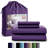 Luxury 4 Piece Solid Sheets Soft Rayon From Bamboo Blend Bedding Sheet Set-277409637-277409634