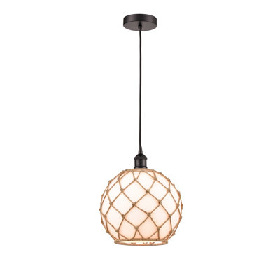Luminaire suspendu simple à 1 lumière Larocque