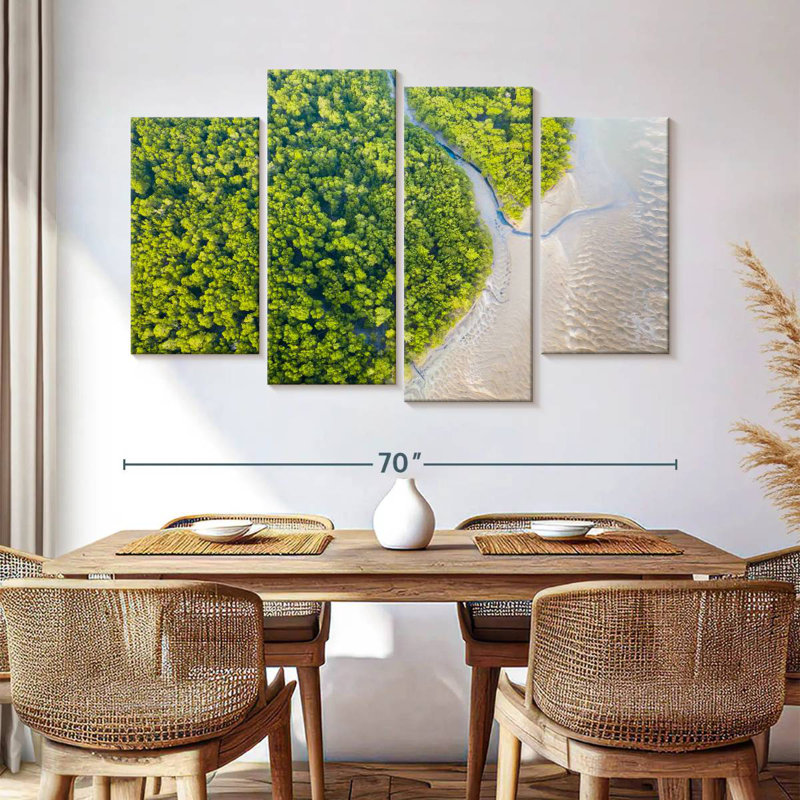 Alvord Dense Amazon Rainforest, 42" H x 68" W