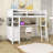 Gianbattista Kids Twin Loft Bed with Drawers-1402891001