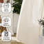 Paire de rideaux semi-transparents Chenae-866652566