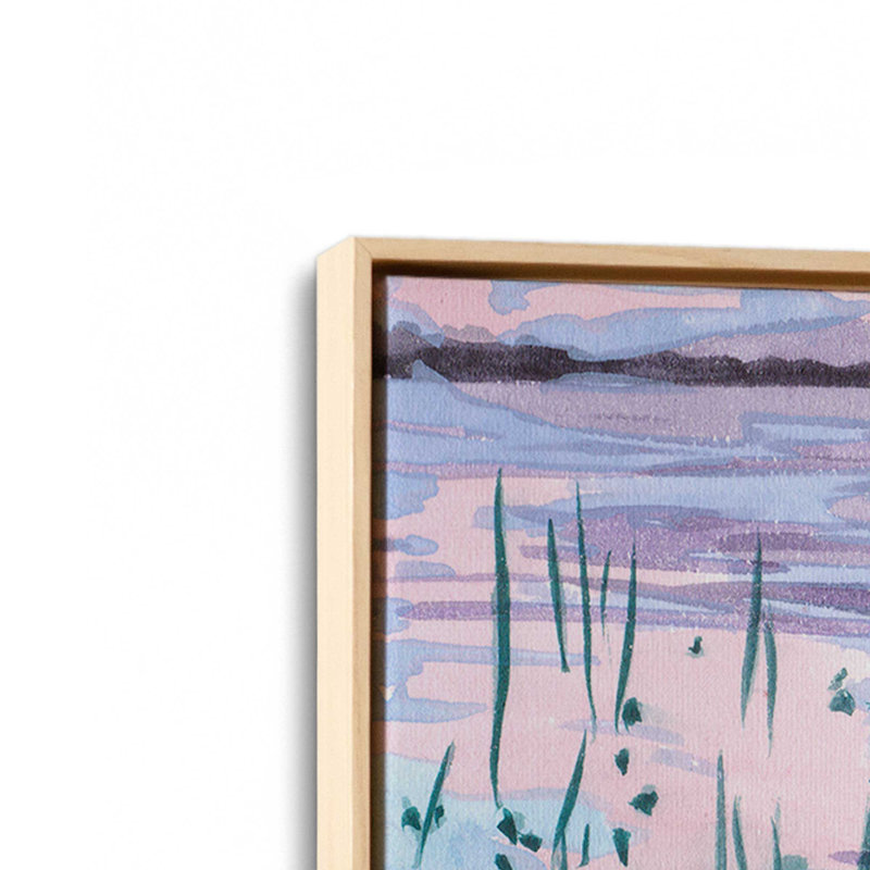 «Blush of the Sunset Sun I» par Melissa Wang, reproduction d'art, H 16 po x l 12 po, Tanné