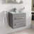 Whitfield 515mm Single Bathroom Vanity with Integrated Glass Basin