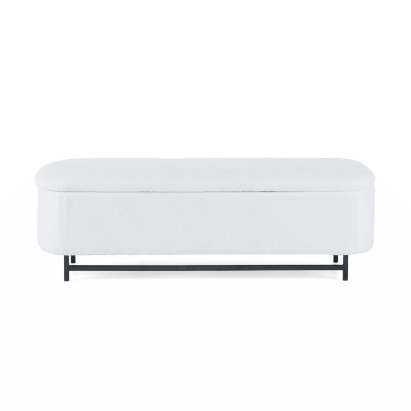 Elegant Ottoman With Spacious Storage Function