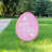 24"H Easter Metal Egg Yard Stake