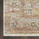 Oriental Machine Woven Polyester Area Rug in Cream/Ivory