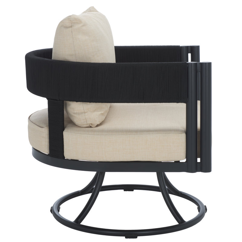 Viola Swivel Chair, Taupe