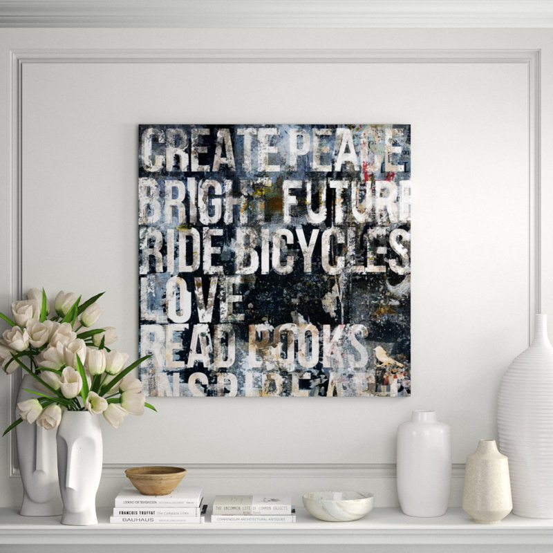 Bucket List I Print by Austin Beiv, Knife Gel, 54" H x 54" W