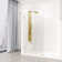 Arden 34" W x 78" H Frameless Fixed Shower Screen with 3/8" Glass
