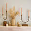 17.75" Iron Tabletop Candlestick-530262410