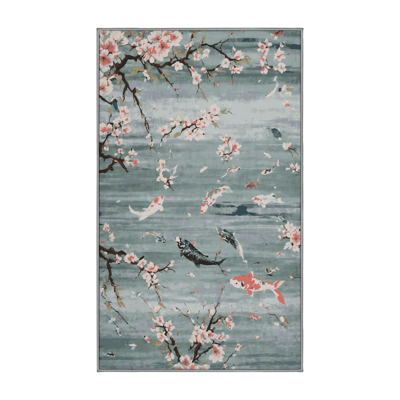 Tapis gris lavable à la machine, Tapis de couloir 2 pi x 5 pi