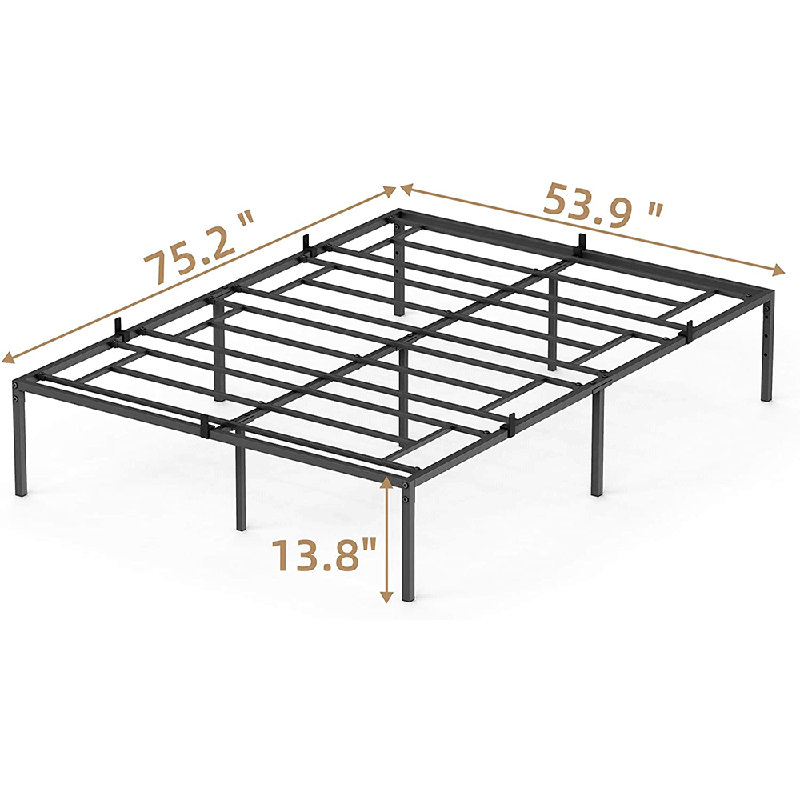 Idealhouse Simple Basic Iron Bed Frame, Full