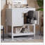 Meuble-lavabo de salle de bain avec lavabo en céramique et rangement polyvalent-1756228144