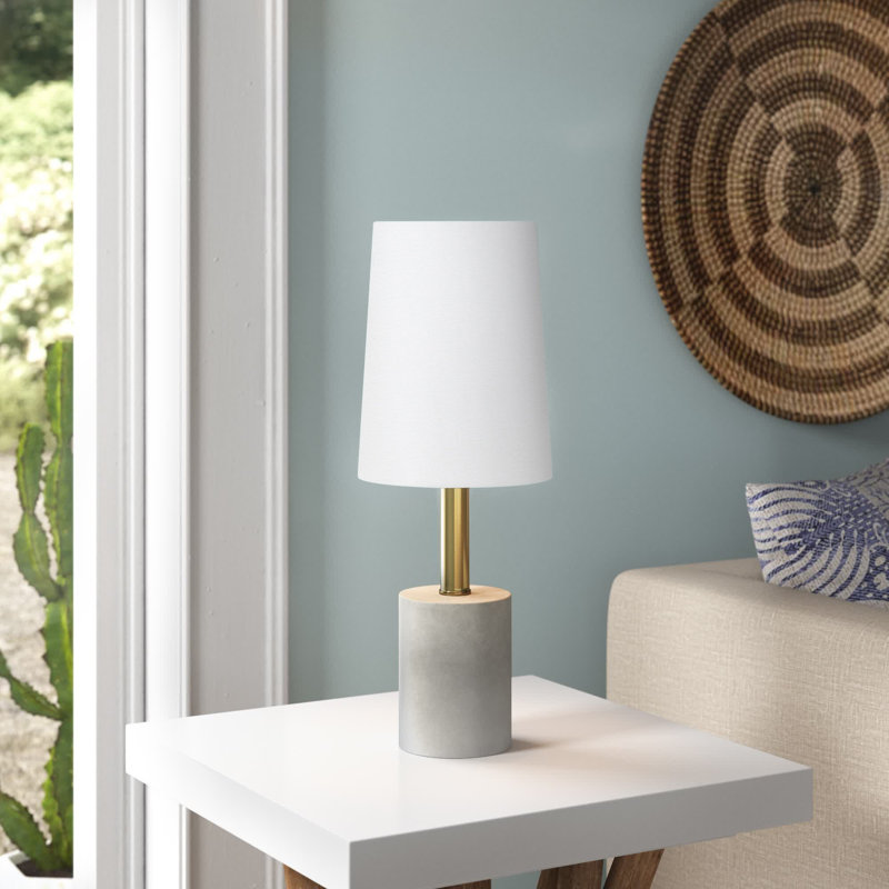 Lampe de table 18,5 po Mahaliah, Blanc