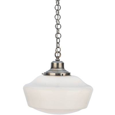 Luminaire suspendu 1 lumières scolaire single