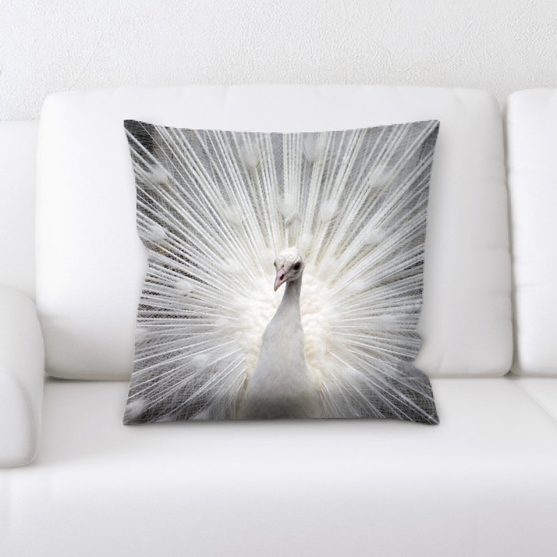 Coussin peacock