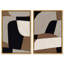 All The Way Set Abstract Canvas Print by Oliver Gal, Black Frame, 10 x 15-1028217845-1028217855