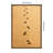 Footprints Framed Canvas Wall Art Print