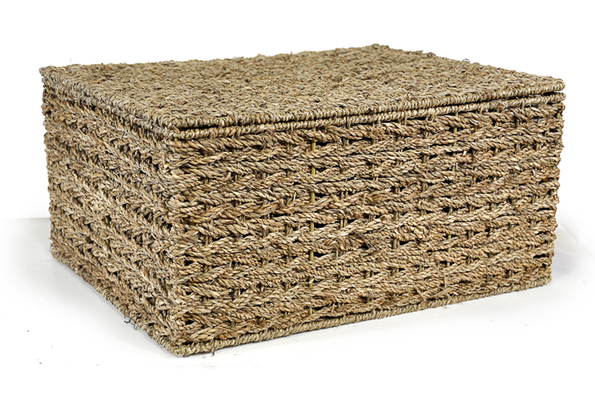 Bay Isle Home™ Braided Storage Wicker Box & Reviews | Wayfair