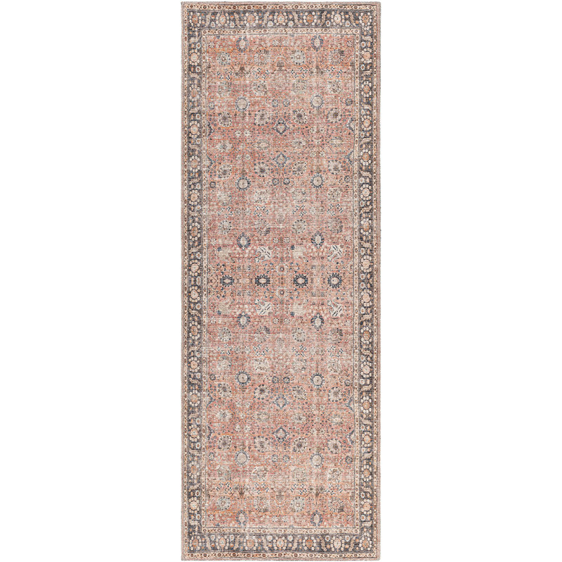 Colin Machine Washable Traditionnal Boho Area Rug, Runner 80 x 220cm