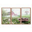 Paysage de ferme dans des tons de rose et de vert I - ensemble d'art mural de ferme-1113029861-1113029657