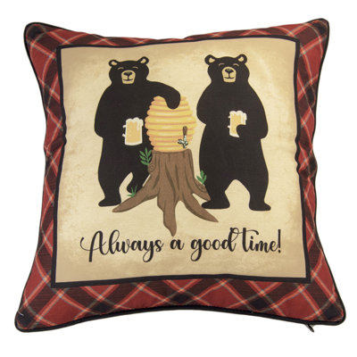 Your Lifestyle by Donna Sharp Forest Grove Good Time Decorative Throw Pillow