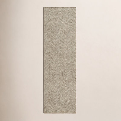 Cerro Green Hand-Tufted Wool Chevron Rug