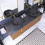 Meuble-lavabo flottant mural moderne de 60 po