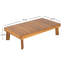 Brisa Acacia Solid Wood Outdoor Coffee Table , 40.16 " W 22.05 " D