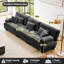 Canapé Cloud Couch 3 places pour le salon, tissu chenille-311401726