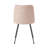 Caiddie Fabric Dining Chair with Steel Legs-1361883596