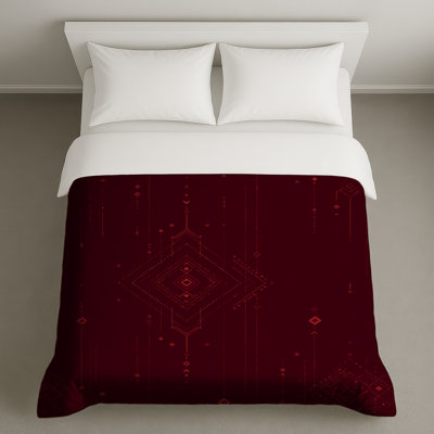 Housse de couette géométrique