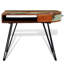 Peninsula Solid Wood Writing Desk