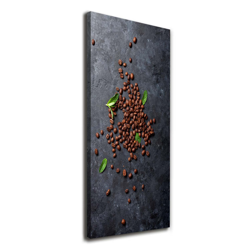 Coffee Beans - Wrapped Canvas Print