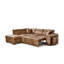 Corner Sofabed with Storage and Ottomans-115828344-115828345