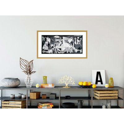 Guernica by Pablo Picasso -Framed Giclee Print