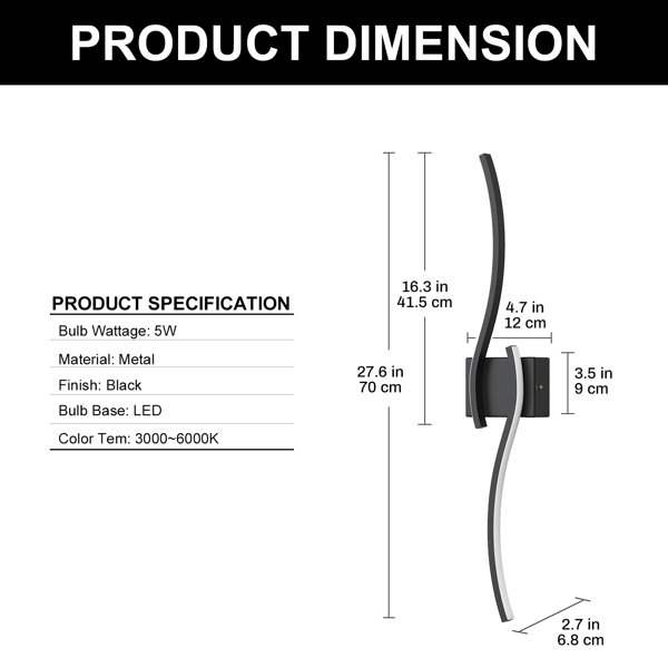Dimensions du produit