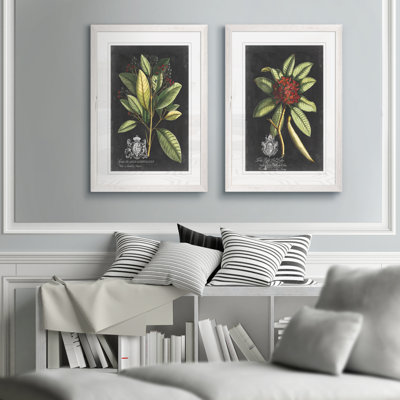 " Royal Foliage III " by Vincent Van Gogh 2 - Pieces