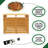 5 ft. W x 5 ft. D Solid Wood Garbage Shed