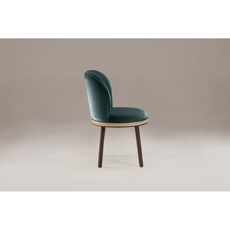 Alma Upholstered Dining Chair, Duck Velvet