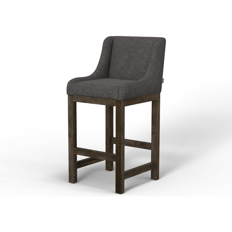 Tabouret Cabo Arlinda Pegan, Tabouret de bar (siège d’une hauteur de 30 po), Gris
