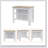 Hayne 9-Shelf 2-Door 2-Piece Kitchen Set with Antibacterial Surface, Ideal for Storage and Small Spaces-593237394