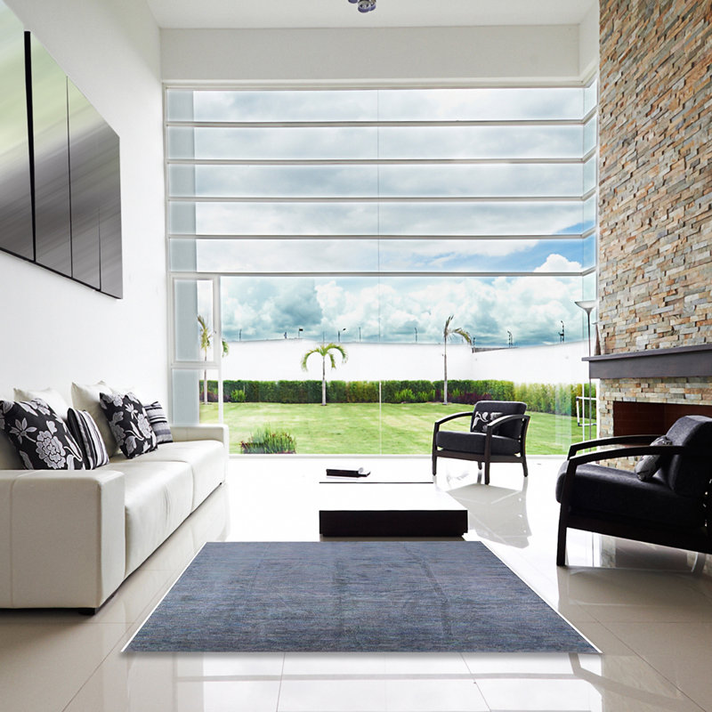 Tapis gris, Carré 8 pi