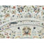 Tapis rond en laine douce noué à la main blanc de style Kain 250 KPSI 4 pi 1 po x 4 pi 1 po 7599A695D81F44CEA9915ED2D20765BC