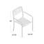 Chaise de patio empilable Brighton-1040990058