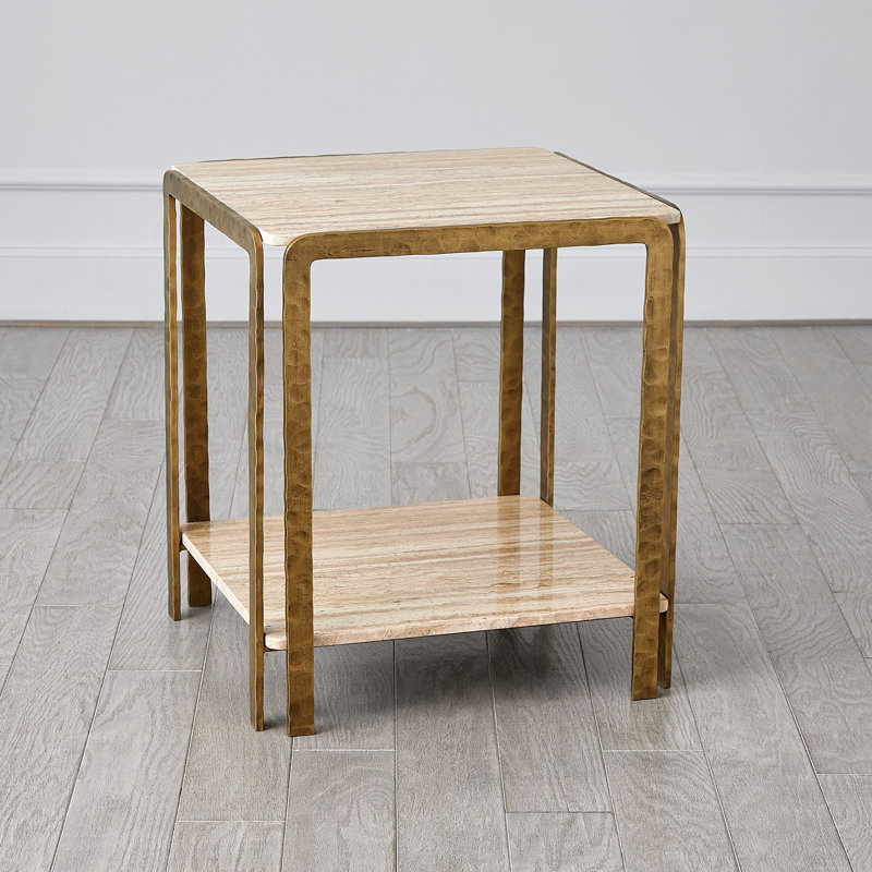 Stone End Table