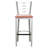 Jevgenij 30" Upholstered Metal Bar Stool