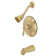 Kingston Brass Restoration Single-Handle Pressure Balanced Tub and Shower Faucet