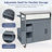 Outdoor Kitchen Cart,with Stainless Steel Top,Multi-Functional Storage,and Lockable Wheels for Patio and Backyard BBQ-870656193