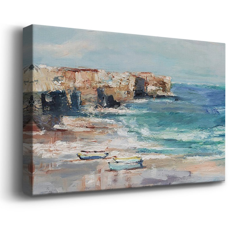 " Sea Cliff Study I " on Canvas, 32" H x 48" W